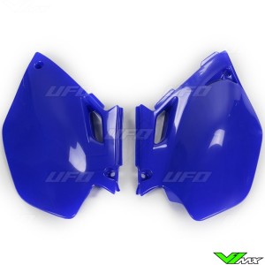UFO Side Number Plate Blue - Yamaha YZF250 YZF450