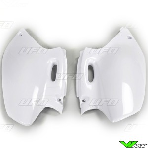 UFO Zijnummerplaten Wit - Yamaha WR250F WR400F WR426F YZF250 YZF400 YZF426