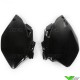 UFO Side Number Plate Black - Yamaha YZF250 YZF450