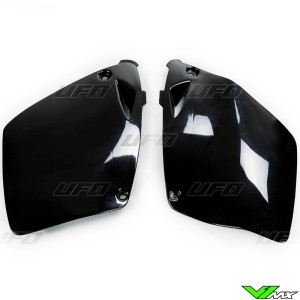 UFO Side Number Plate Black - KTM 125SX 200SX 250SX 380SX 400SX 520SX 200EXC 300EXC 380EXC 400EXC 525EXC