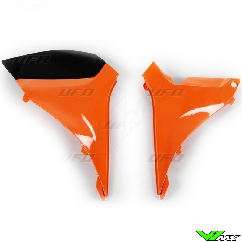 UFO Luchtfilterbakdeksel Oranje - KTM 125SX 150SX 250SX 250SX-F 350SX-F 450SX-F