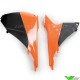 UFO Airbox Cover Orange Black - KTM 125SX 150SX 250SX 250SX-F 350SX-F 450SX-F