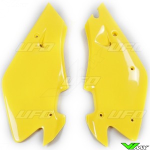 UFO Side Number Plate Yellow - Husqvarna CR125 CR250