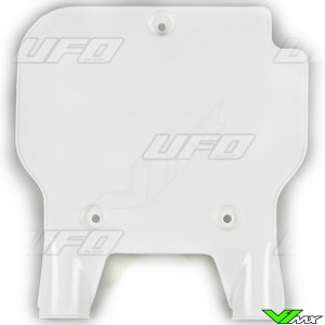 UFO Voornummerplaat Wit - Kawasaki KX80