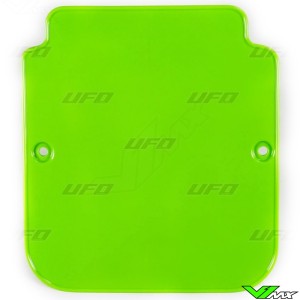 UFO Front Number Plate Green - Kawasaki KX125 KX250 KX500