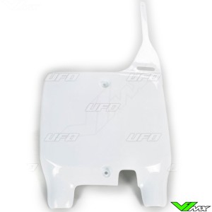 UFO Voornummerplaat Wit - Suzuki RM125 RM250