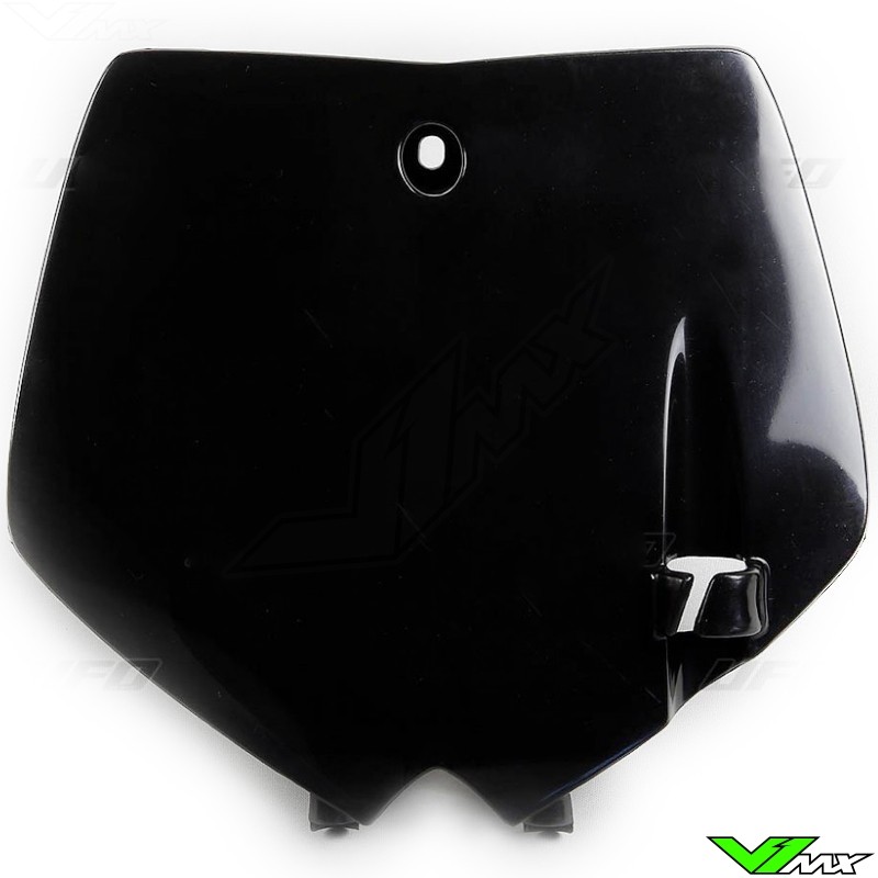 UFO Front Number Plate Black - KTM 65SX