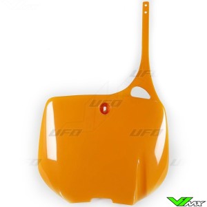 UFO Front Number Plate Orange 97 - KTM 125SX 250SX 360SX 380SX 620SX