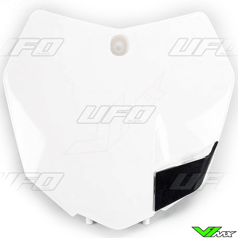 UFO Voornummerplaat Wit - KTM 125SX 150SX 250SX 250SX-F 350SX-F 450SX-F