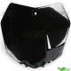 UFO Front Number Plate Black - KTM 125SX 150SX 250SX 250SX-F 350SX-F 450SX-F