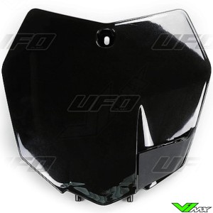 UFO Voornummerplaat Zwart - KTM 125SX 150SX 250SX 250SX-F 350SX-F 450SX-F