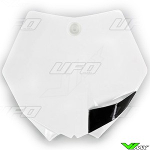 UFO Voornummerplaat Wit - KTM 85SX