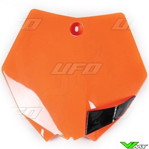 UFO Front Number Plate Orange - KTM 85SX