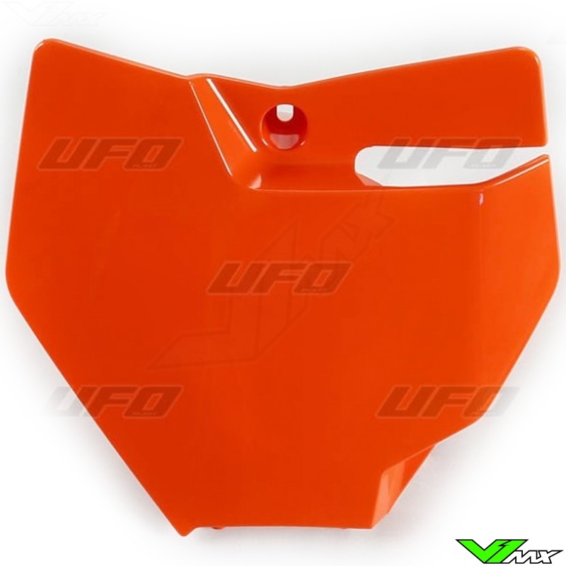 UFO Voornummerplaat Oranje - KTM 85SX