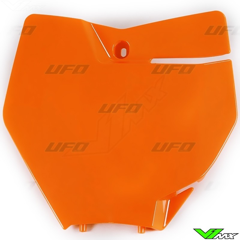 UFO Front Number Plate Orange - KTM 125SX 150SX 250SX 250SX-F 350SX-F 450SX-F
