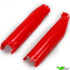 UFO Lower Fork Guards Red - Honda CRF450R CRF450RX