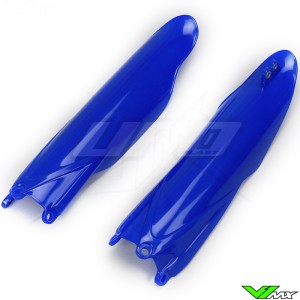 UFO Lower Fork Guards Blue - Yamaha YZ125 YZ250 YZF250 YZF450