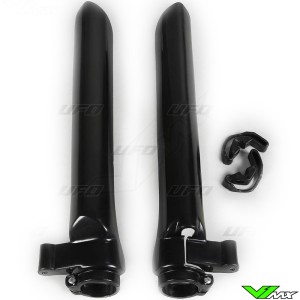 UFO Lower Fork Guards Black - KTM 125SX 250SX 360SX 620SX 125EXC 300EXC 360EXC