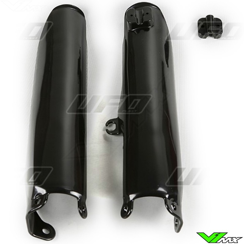 UFO Lower Fork Guards Black - Husqvarna TC449 TE449 TE511