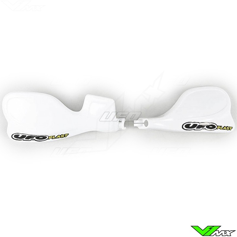 UFO Handguards White - Honda CR125 CR250 CR500