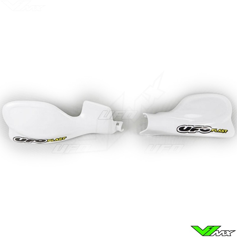 UFO Handguards White - Honda CRF450R