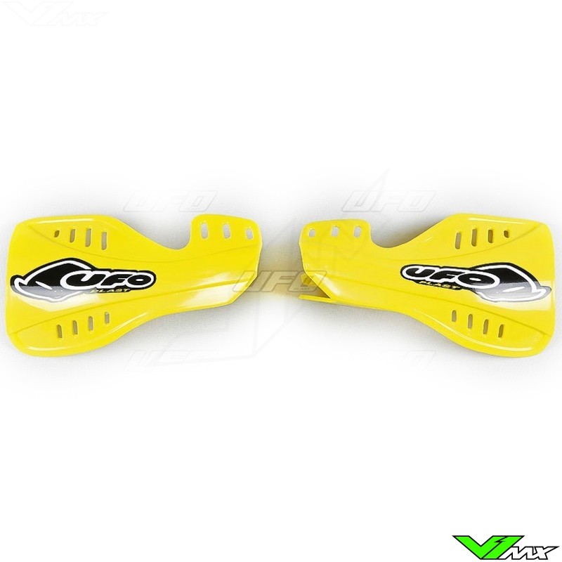 UFO Handguards Yellow - Suzuki RM125 RM250