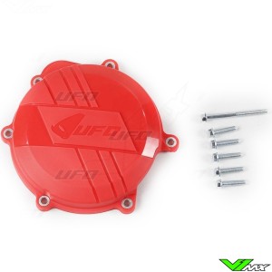 UFO Clutch Cover Protector Red - Honda CRF250R