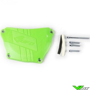 UFO Clutch Cover Protector Green - Kawasaki KXF250