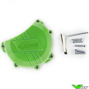 UFO Clutch Cover Protector Green - Kawasaki KXF450