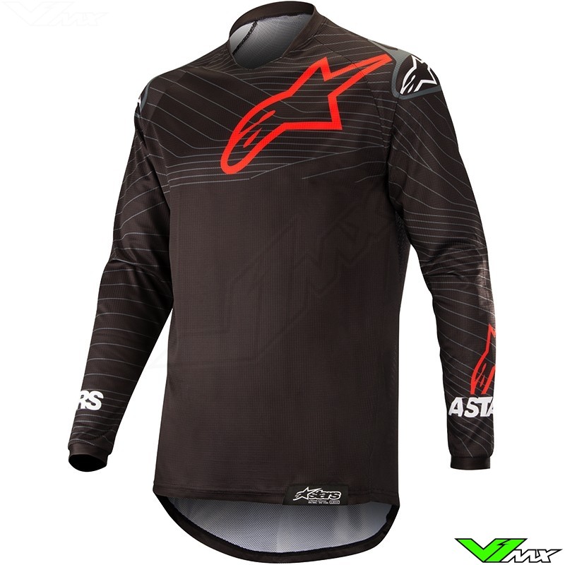 Alpinestars Venture R 2019 Enduro Shirt - Zwart / Rood