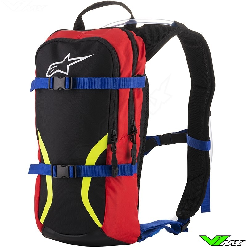 Alpinestars Iguana 2019 Hydration Back Pack - Black / Blue / Red / Fluo Yellow