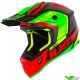 Just1 J38 Motocross Helmet - Blade / Red / Lime