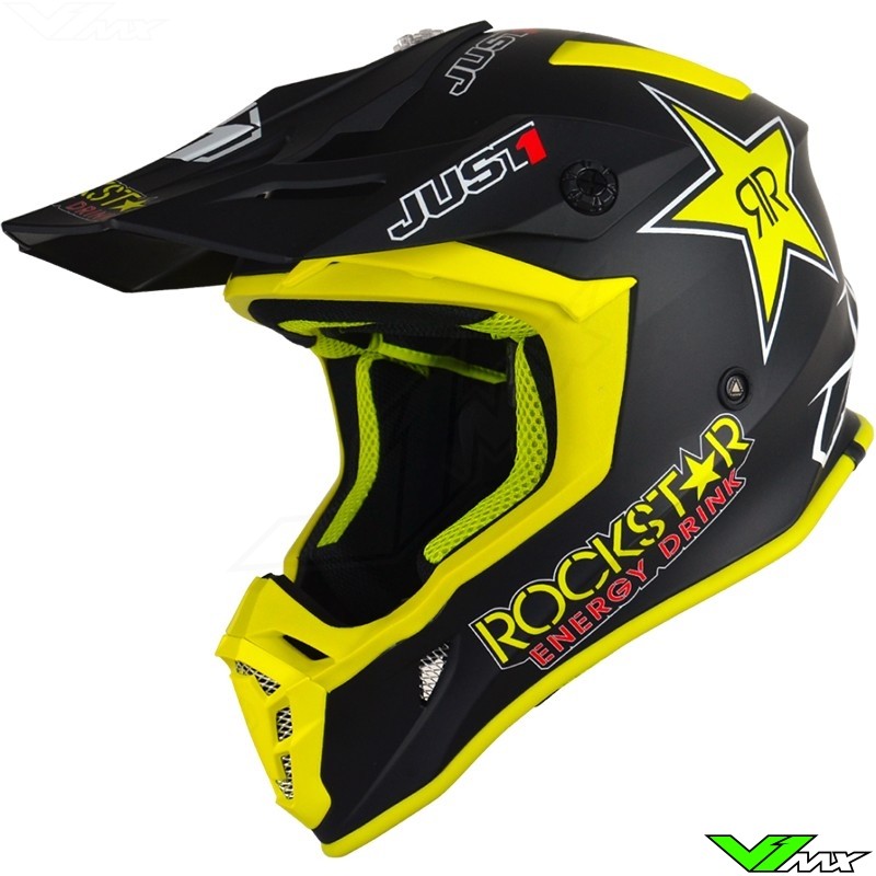 Just1 J38 Motocross Helmet - Blade / Rockstar