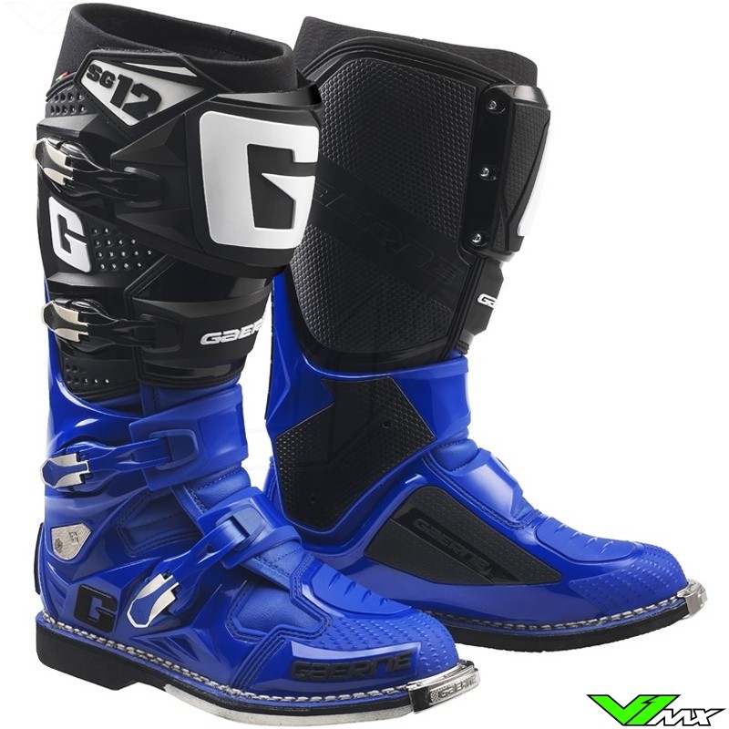 Gaerne SG-12 Motocross Boots - Blue / Black