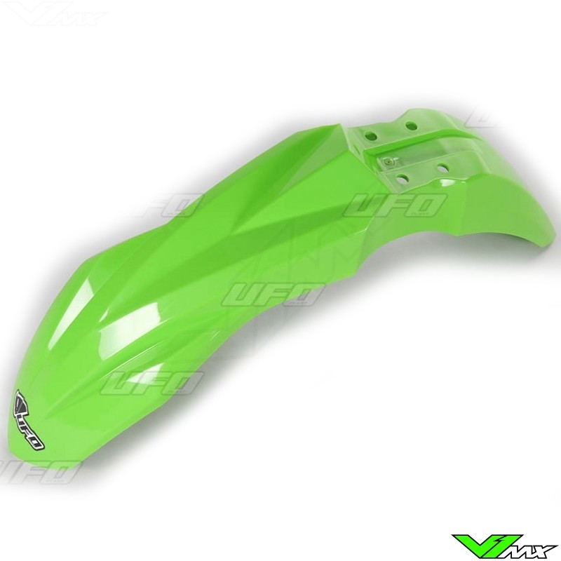 UFO Front Fender Green - Kawasaki KXF250 KXF450