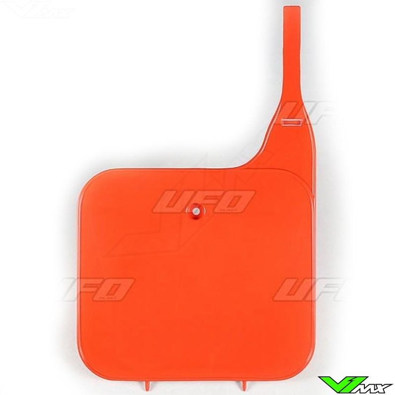 UFO Front Number Plate Orange - Honda CR125 CR250 CR500