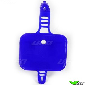 UFO Front Number Plate Blue - Honda CRF50F