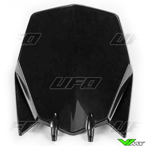 UFO Front Number Plate Black - Husqvarna TC449