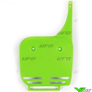 UFO Voornummerplaat Groen - Kawasaki KX60