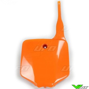 UFO Voornummerplaat Oranje - Kawasaki KX65 KLX110