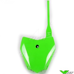 UFO Voornummerplaat Groen - Kawasaki KLX110