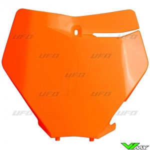UFO Voornummerplaat Oranje - KTM 125SX 150SX 250SX 250SX-F 350SX-F 450SX-F