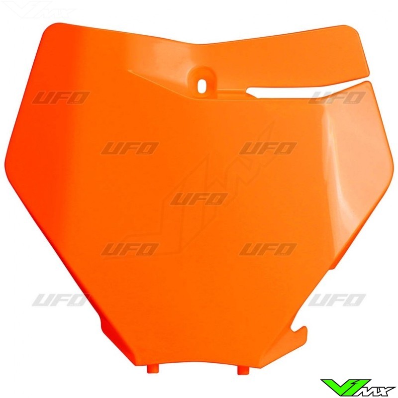 UFO Front Number Plate Orange - KTM 125SX 150SX 250SX 250SX-F 350SX-F 450SX-F