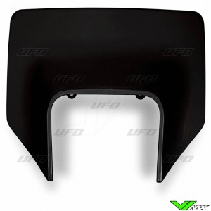 UFO Headlight Plastic Black - Husqvarna FE250 FE350 FE450 FE501 TE250 TE300 TX125 TX300