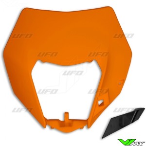 UFO Headlight Plastic Orange - KTM 125EXC 200EXC 250EXC 250EXC-F 300EXC 350EXC-F 450EXC 500EXC
