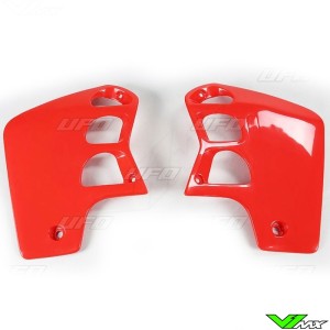 UFO Radiator Shrouds UFO-Red - Honda CR500