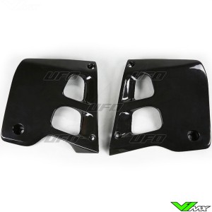 UFO Radiator Shrouds Black - Honda CR125 CR250