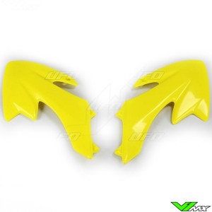 UFO Radiator Shrouds Yellow - Honda CRF50F