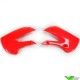 UFO Radiator Shrouds Red - Kawasaki KX65 KLX110