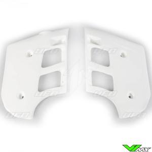 UFO Radiator Shrouds White - KTM 125SX 125EXC 250EXC